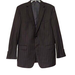 Z Zegna Striped Blazer Mens Sport Coat Luxury Wool/Silk Jacket Old Money 50R